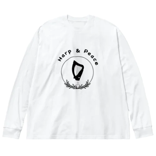 Harp & Peace 2 ビッグシルエットロングスリーブTシャツ