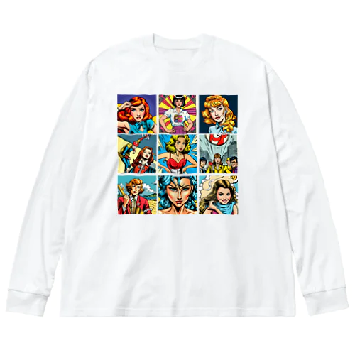 アングロ・サクソンのみなさんのおかげです Big Long Sleeve T-Shirt