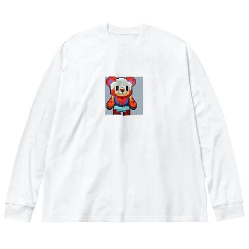 ドット絵ワンゲニベスト Big Long Sleeve T-Shirt