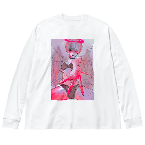 純愛の天使 Big Long Sleeve T-Shirt