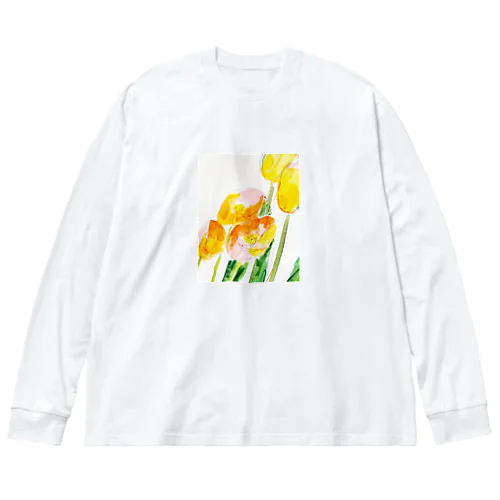 春の気持ち Big Long Sleeve T-Shirt