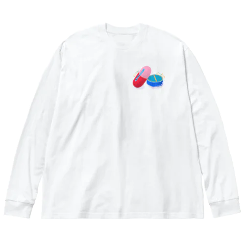 リアリティー x バーチャル ビッグシルエットロングスリーブTシャツ