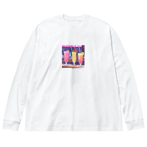 カクテル Big Long Sleeve T-Shirt