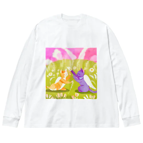 忘れゆく ビッグシルエットロングスリーブTシャツ