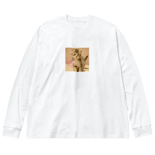 love cat ビッグシルエットロングスリーブTシャツ