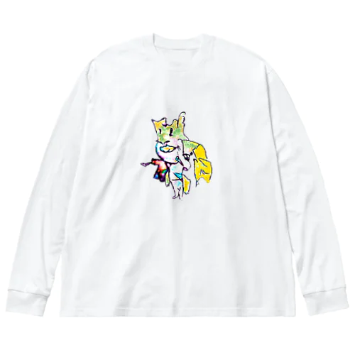 サラリーマン早着替え Big Long Sleeve T-Shirt