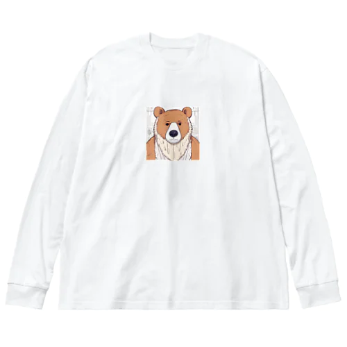 クマさん Big Long Sleeve T-Shirt