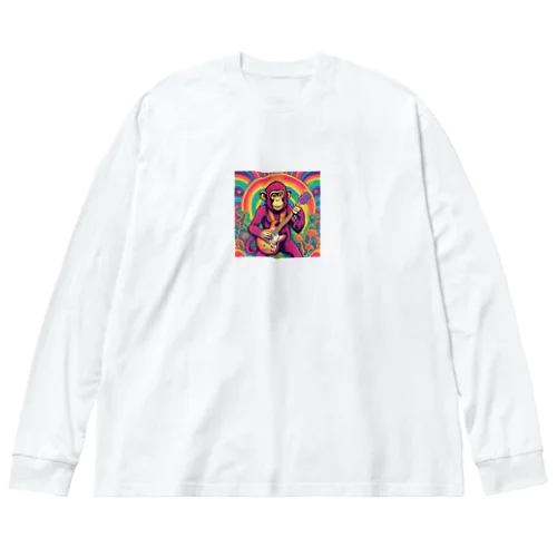 猿人ロック Big Long Sleeve T-Shirt