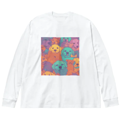 犬の仲間たち Big Long Sleeve T-Shirt