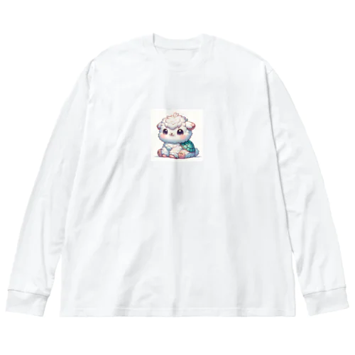 かわいいキャラ ビッグシルエットロングスリーブTシャツ