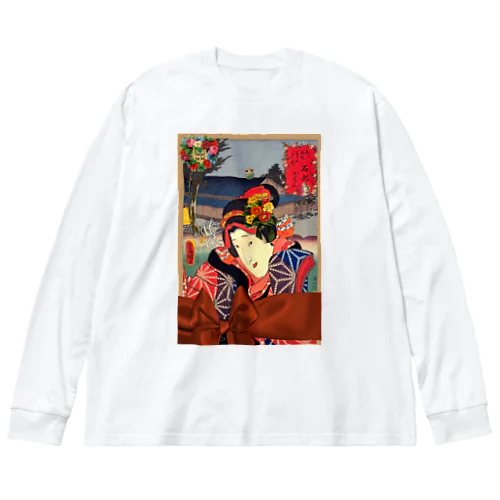 お江戸ガーリー Big Long Sleeve T-Shirt