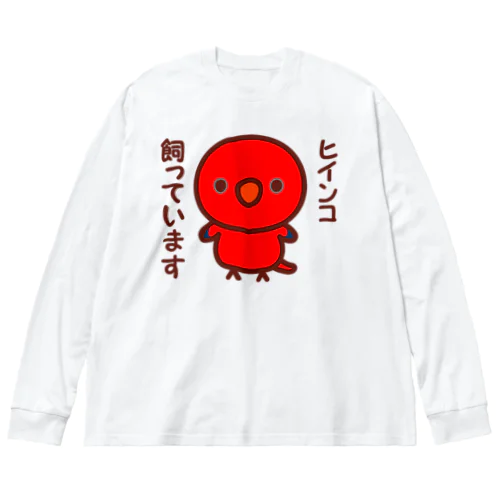 ヒインコ飼っています Big Long Sleeve T-Shirt