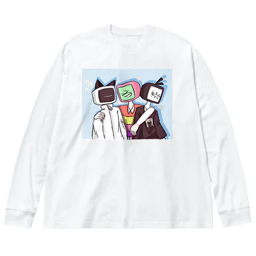 テレビ★トリオ Big Long Sleeve T-Shirt