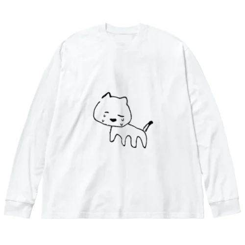 猫様(泣かないで) Big Long Sleeve T-Shirt