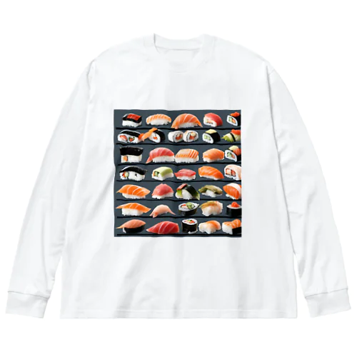 和の心　寿司 Big Long Sleeve T-Shirt