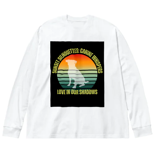 ワンちゃん Big Long Sleeve T-Shirt