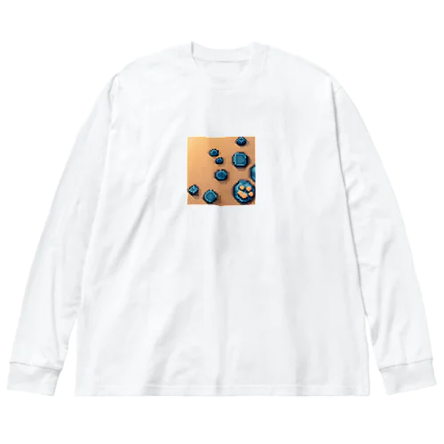 retrogame6 ビッグシルエットロングスリーブTシャツ