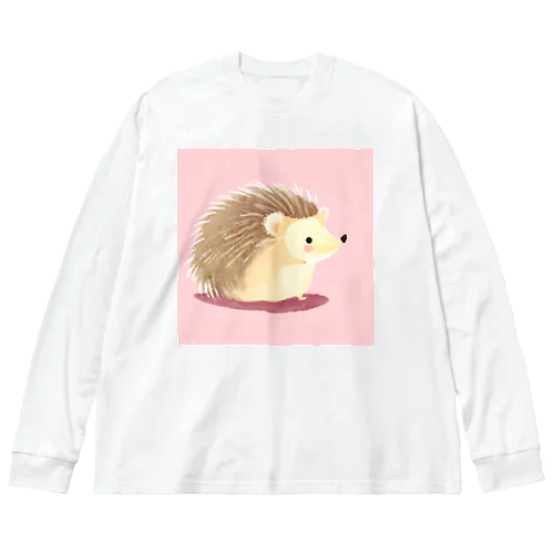 可愛いハリネズミ Big Long Sleeve T-Shirt