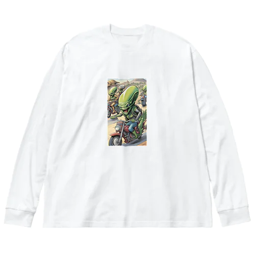 宇宙人ライダー Big Long Sleeve T-Shirt