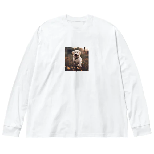 わんちゃんのイラストグッズ Big Long Sleeve T-Shirt