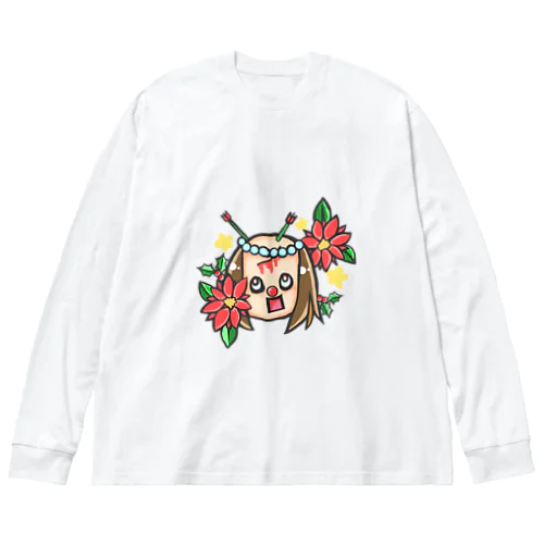 おちむしゃ Xmas ver Big Long Sleeve T-Shirt