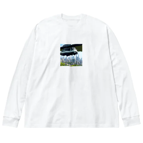 輝かしい未来都市 Big Long Sleeve T-Shirt