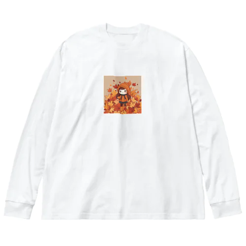 もんもん ビッグシルエットロングスリーブTシャツ