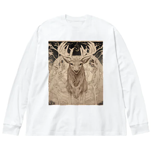 千年杉しか Big Long Sleeve T-Shirt