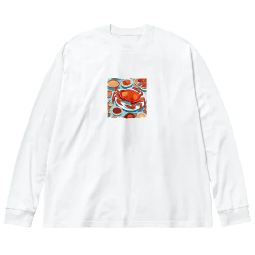 「海の宴」 Big Long Sleeve T-Shirt