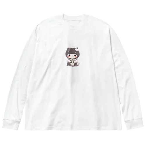 可愛い大黒天くん ビッグシルエットロングスリーブTシャツ