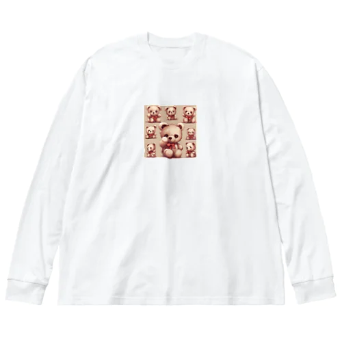 クマさん Big Long Sleeve T-Shirt