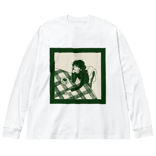 illustration_ivy Big Long Sleeve T-Shirt