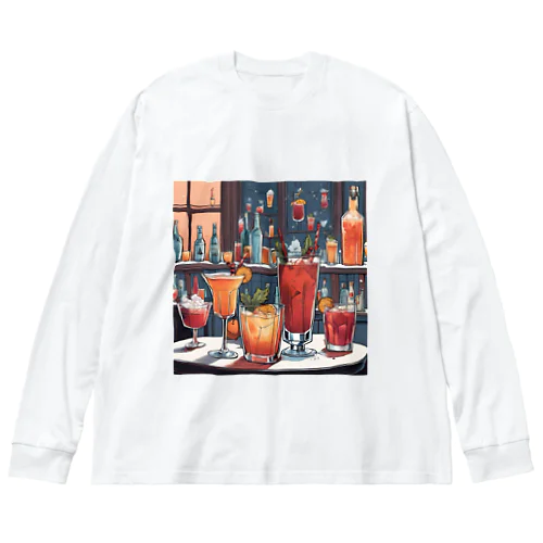 冬のカクテルシリーズ Big Long Sleeve T-Shirt