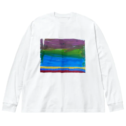 ぽっ Big Long Sleeve T-Shirt