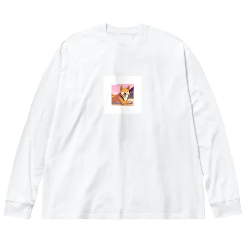 可愛い柴犬のグッズです Big Long Sleeve T-Shirt