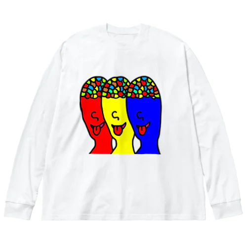 スリータング Big Long Sleeve T-Shirt