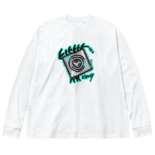 Skin eye ビッグシルエットロングスリーブTシャツ