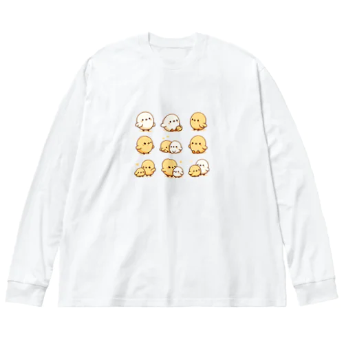 可愛らしいヒヨコグッズ Big Long Sleeve T-Shirt