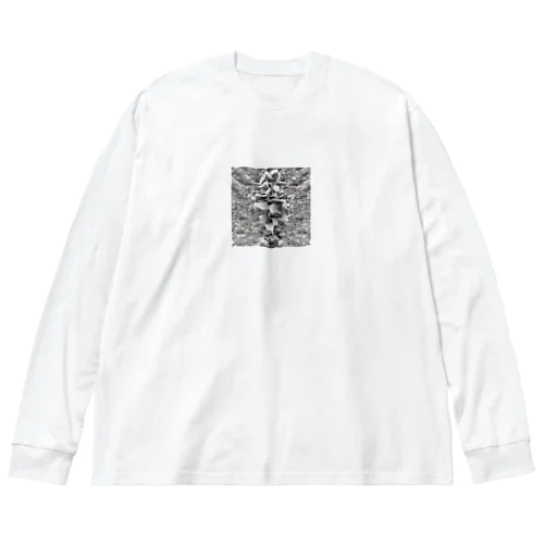 サイバ－クラッシュ ビッグシルエットロングスリーブTシャツ