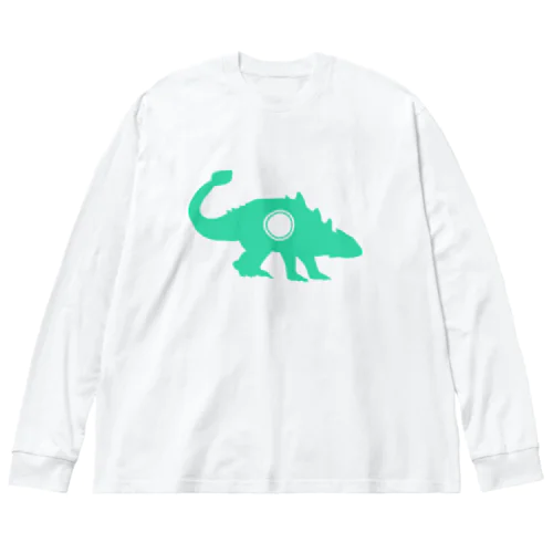 Dinosaurs monogram9 ビッグシルエットロングスリーブTシャツ