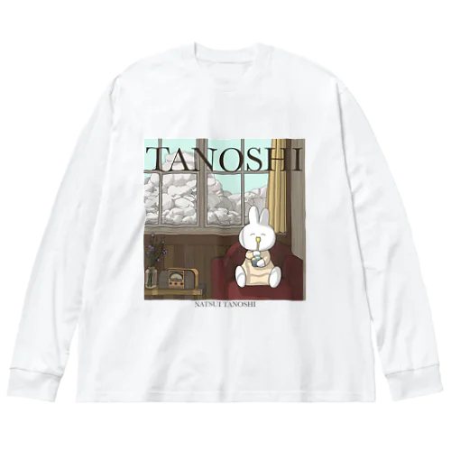 TANOSHI ビッグシルエットロングスリーブTシャツ