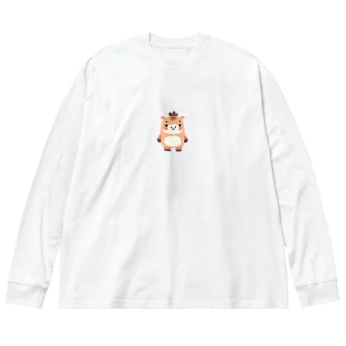 ポッピーホース Big Long Sleeve T-Shirt