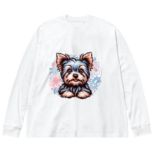 かわいいヨークシャテリアのグッズ Big Long Sleeve T-Shirt