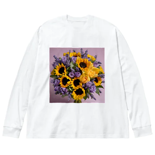 フローラル・メドレー Big Long Sleeve T-Shirt