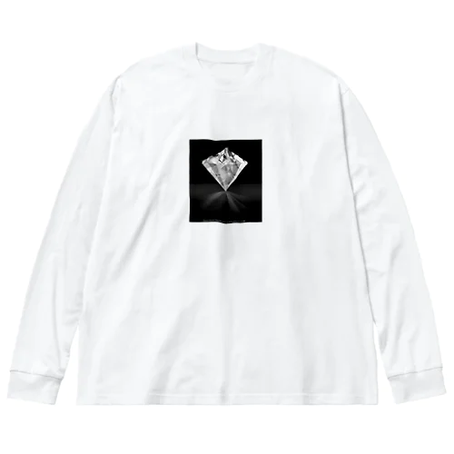 Crystal Black ビッグシルエットロングスリーブTシャツ