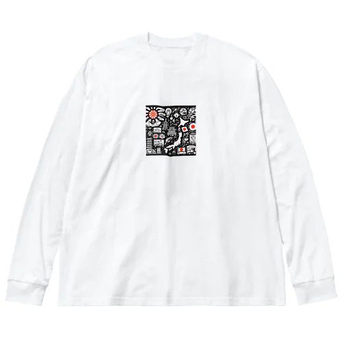 じゃぽっぷ(クール) Big Long Sleeve T-Shirt