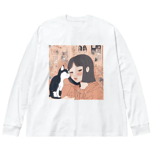 あやぼちゃん ビッグシルエットロングスリーブTシャツ