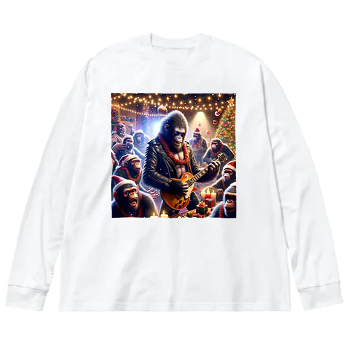 猿人ロック　クリスマスライブ Big Long Sleeve T-Shirt