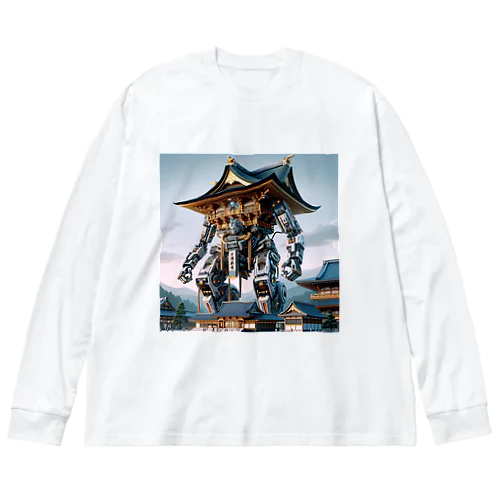 出雲大社ロボ Big Long Sleeve T-Shirt