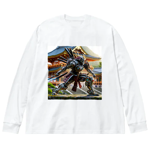 十二神将バサラロボ Big Long Sleeve T-Shirt